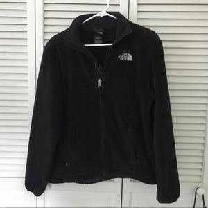 North Face Osita Black Fuzzy Jacket